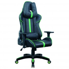 Кресло компьютерное игровое Brabix GT Carbon GM-120 Black/Green (531929)