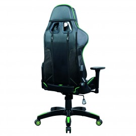 Кресло компьютерное игровое Brabix GT Carbon GM-120 Black/Green (531929)