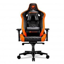 Кресло компьютерное игровое Cougar ARMOR TITAN Black-Orange (3MATTNXB.0001) 