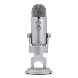 Игровой микрофон для компьютера Blue Yeti Silver (988-000238)