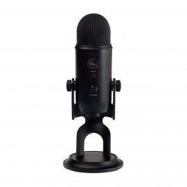 Игровой микрофон для компьютера Blue Yeti Blackout (988-000229)