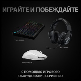 Игровая мышь Logitech PRO Х Superlight Wireless Gaming White 910-005942