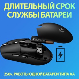 Игровая мышь Logitech G305 Lightspeed Blue (910-006014)