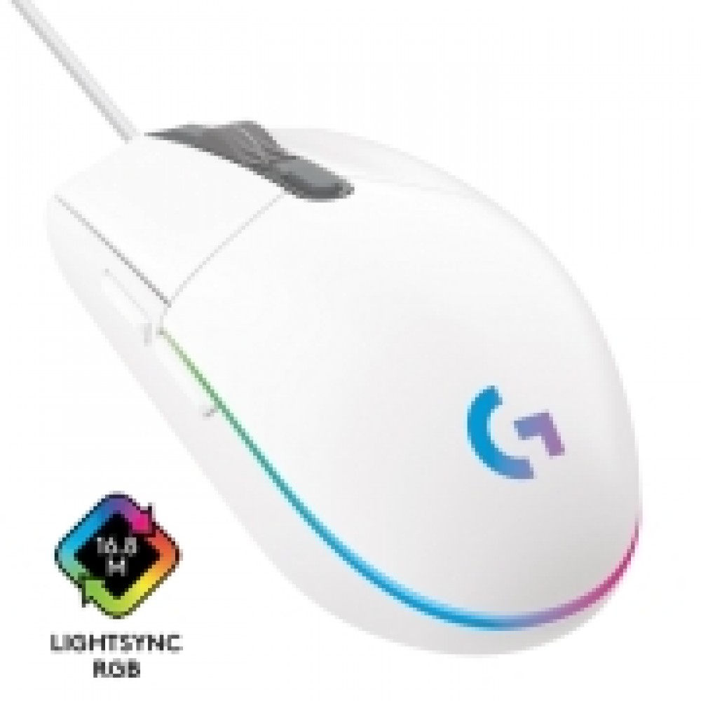 Игровая мышь Logitech G102 LightSync White