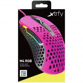 Игровая мышь Xtrfy XG-M4-RGB-PINK