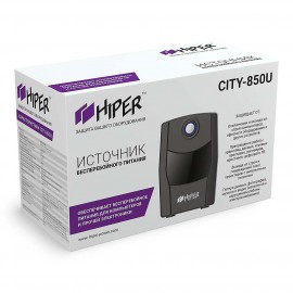 Блок бесперебойного питания HIPER CITY-850U