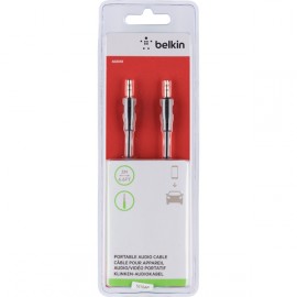 Кабель AUX Belkin Jack 3.5 папа/папа 2м (F3Y117bt2M)