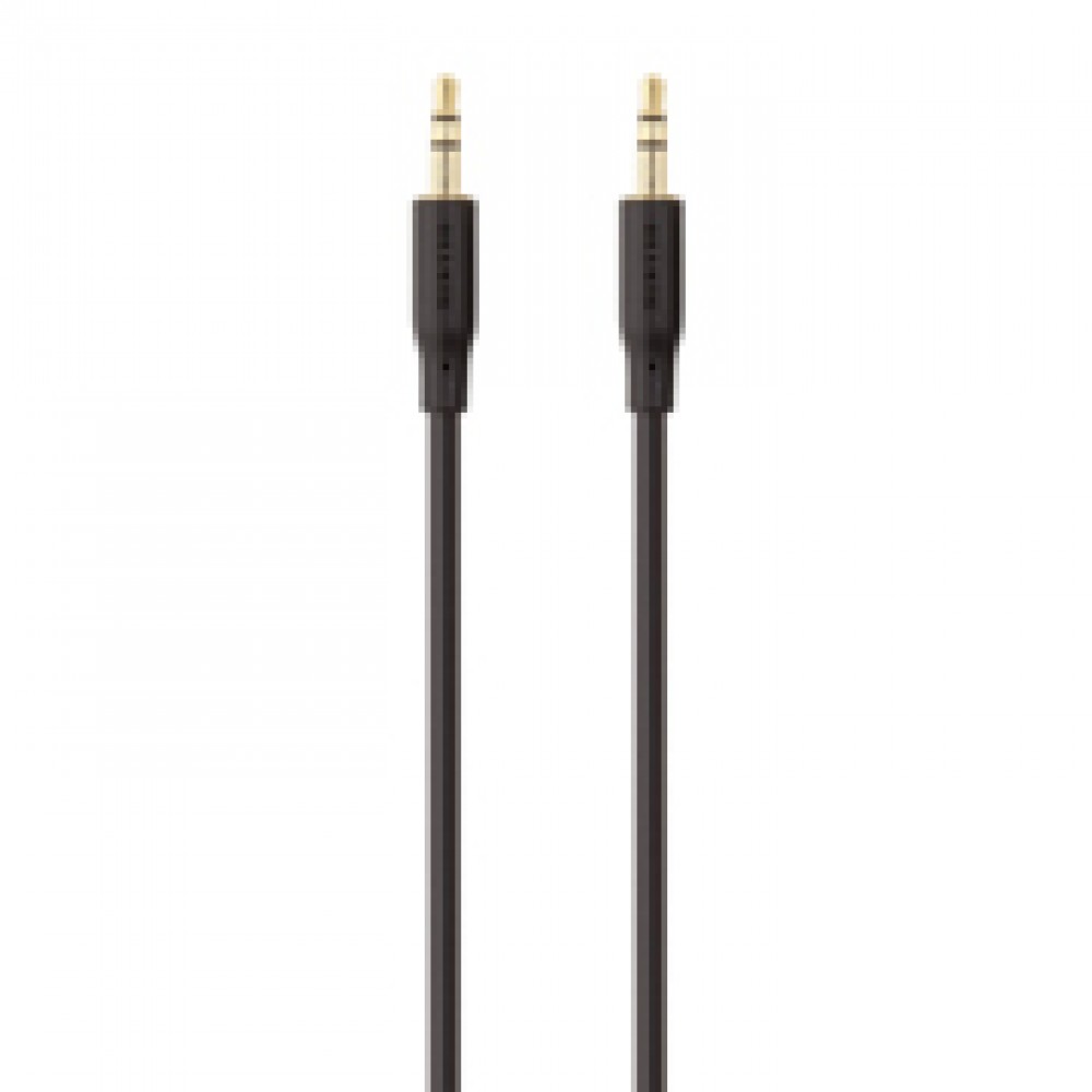 Кабель AUX Belkin 3.5 mm (M) to 3.5 mm (M), 1м (F3Y117bt1M)