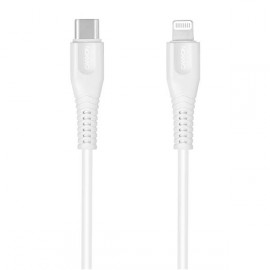 Кабель для iPod, iPhone, iPad Canyon 1.2м MFI USB Type-C/Lightning White (CNS-MFIC4W) 