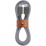 Кабель для iPod, iPhone, iPad Native Union 1,2 м TYPE-C - Lighting Zebra (BELT-KV-CL-ZEB-2)