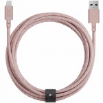 Кабель для iPod, iPhone, iPad Native Union 3 м Rose (BELT-KV-L-ROSE-3)