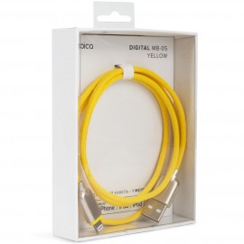 Кабель для iPod, iPhone, iPad Rombica Digital MB-05 Yellow