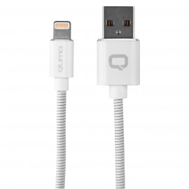 Кабель для iPod, iPhone, iPad Qumo MFI С48 USB-Apple 8 pin 1.2м белый