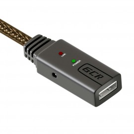 Кабель для компьютера GCR GCR-UECa1 USB2.0 мама/папа 10м активное усиление