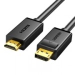 Кабель цифровой видео uGreen DP101 2м DP Male to HDMI Male Cable