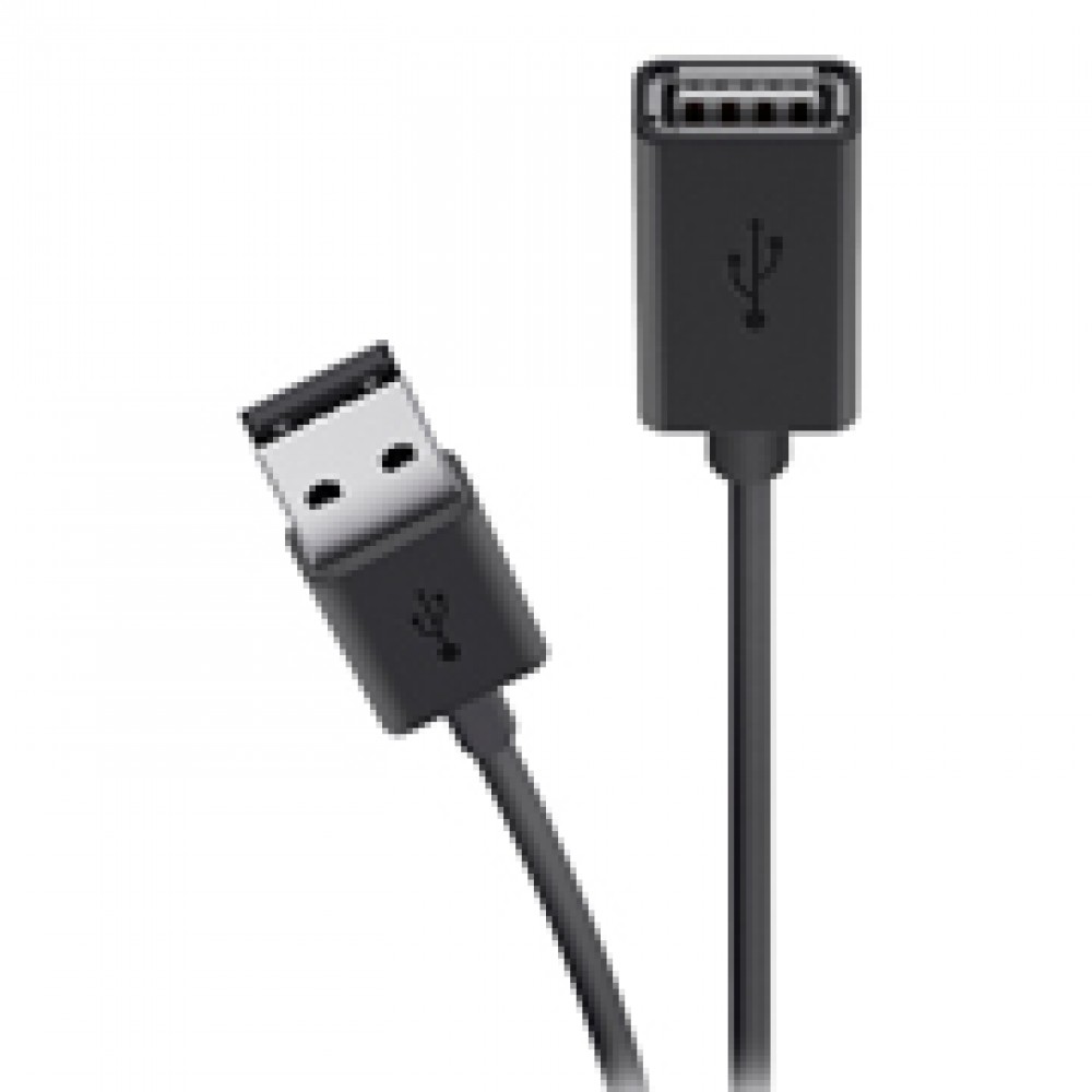 Кабель для компьютера Belkin USB-A папа/мама 1,8м (F3U153BT1.8M)