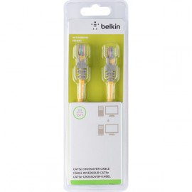 Кабель для компьютера Belkin RJ-45 (LAN) папа/папа 3м (A3X126bt03MYLWM)