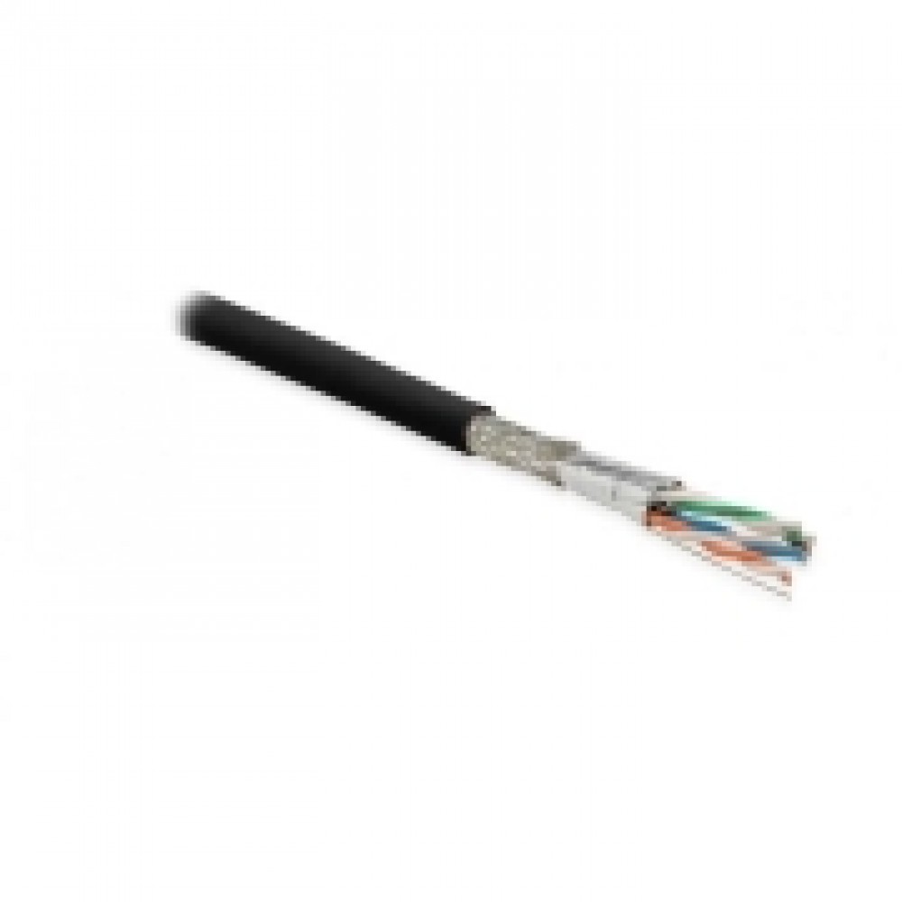 Кабель для компьютера Hyperline SFTP4-C6A-S23-OUT-PE-BK-500