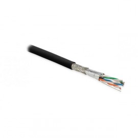 Кабель для компьютера Hyperline SFTP4-C6A-S23-OUT-PE-BK-500 