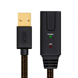 Кабель для компьютера GCR GCR-UECa1 USB2.0 мама/папа 7.5м активное усиление