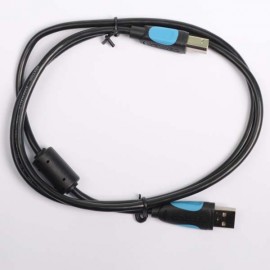 Кабель для компьютера Vention USB 2.0 AM/BM 8м черный (VAS-A16-B800)