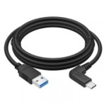 Кабель для компьютера GCR GCR-54709, USB 3.0 Type C, угловой, 2.0m