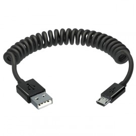 Кабель для сотового телефона InterStep USB-miсroUSB 2m (IS-DC-MCUSBCOIL-200B201)