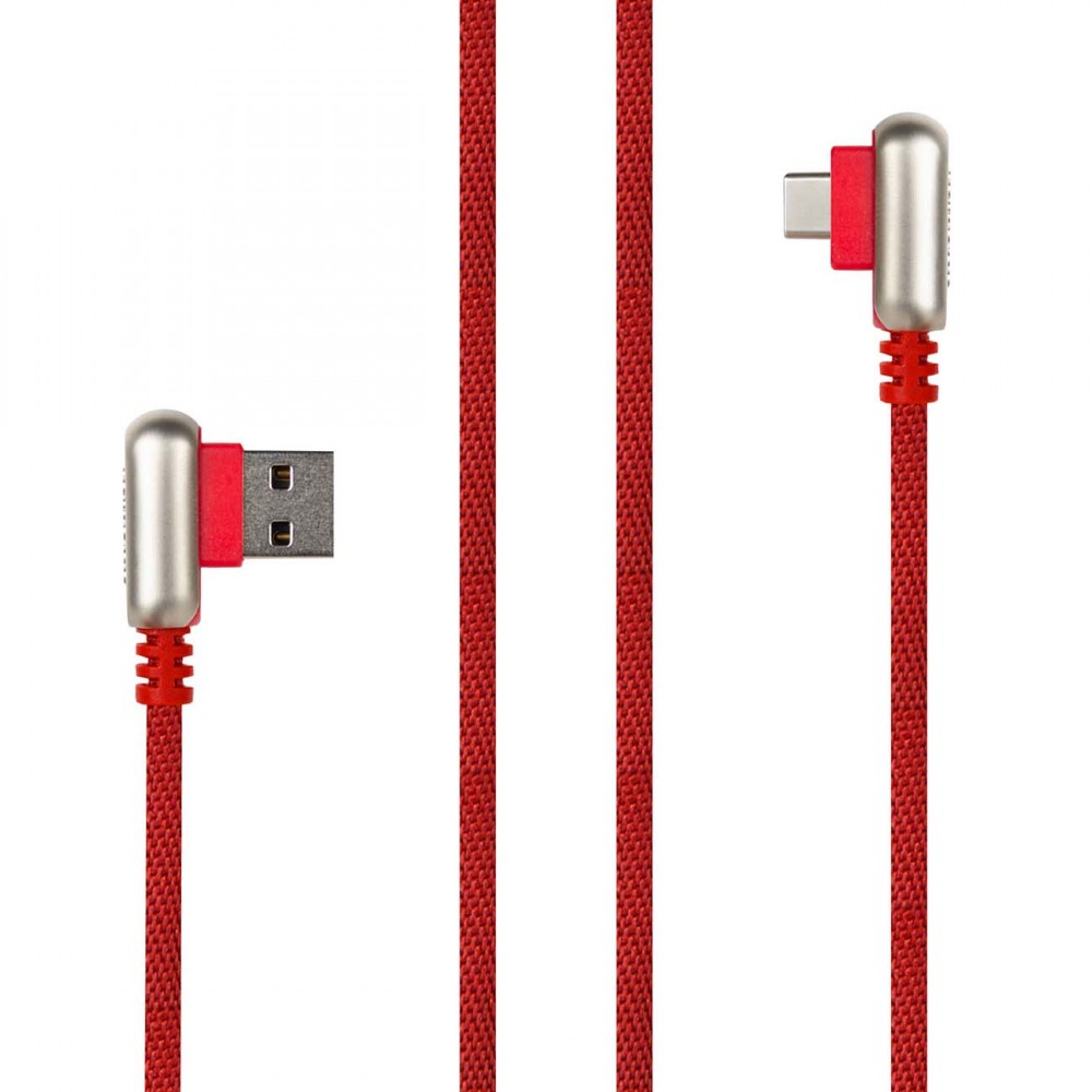 Кабель USB Type-C Rombica Digital Electron C Red (CPQ-003)