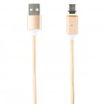 Кабель USB Type-C Red Line нейлон золотой