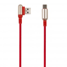 Кабель USB Type-C Red Line Loop красный