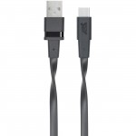 Кабель USB Type-C RIVACASE Type-C/USB2.0 1,2м Black (PS6002 BK12)