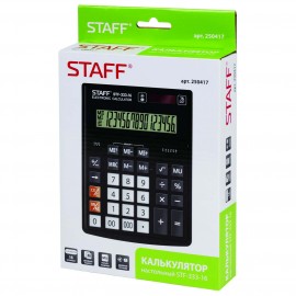 Калькулятор Staff Plus STF-333-16 (250417)