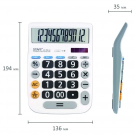 Калькулятор Staff Plus DC-999-12 (250425)