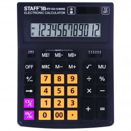 Калькулятор Staff Plus STF-333-12-BKRG (250460)