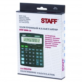 Калькулятор Staff STF-888-12 (250149)