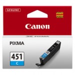 Картридж для струйного принтера Canon CLI-451 C