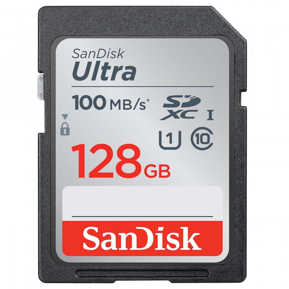 Карта памяти SDXC SanDisk 128GB Ultra (SDSDUNR-128G-GN6IN)