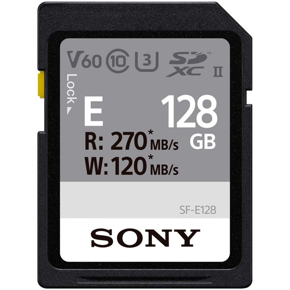 Карта памяти SDHC Sony SDXC 128GB (SF-E128/T1)