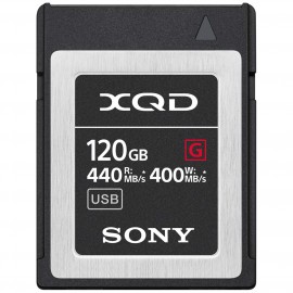 Карта памяти XQD Sony 120GB 440R/400W (QD-G120F/J)