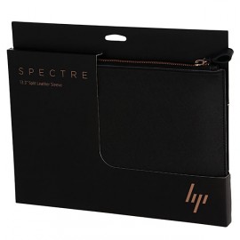 Кейс для ноутбука до 15" HP 13.3 Prm Lth Blk Zip Sleeve