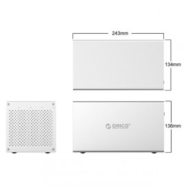 Док станция (DAS) для 4-х HDD 3.5" Orico WS400U3-SV