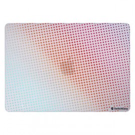 Кейс для MacBook SwitchEasy Case Dots 2021 MacBook Pro 14 радужный прозрачный