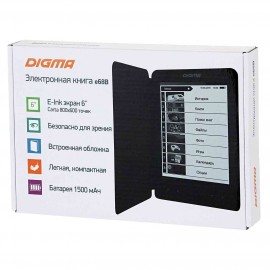 Электронная книга Digma E68B Black