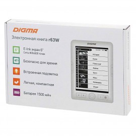 Электронная книга Digma R63W White