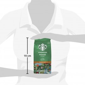 Кофе молотый Starbucks House Blend средняя обжарка, 200 г