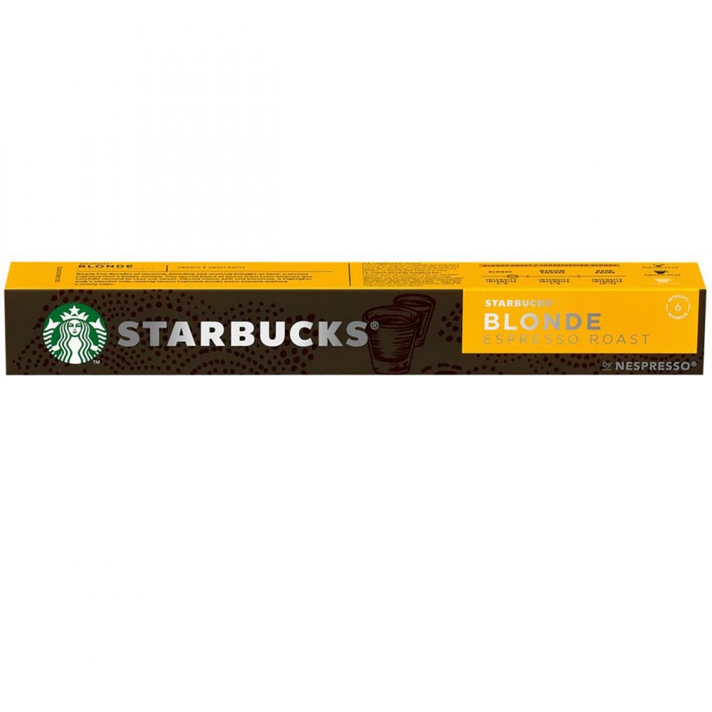 Кофе в капсулах Starbucks Blonde Espresso Roast для системы Nespresso 10шт