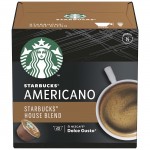 Кофе в капсулах Starbucks House Blend Americano для Nescafe DolceGusto,12шт