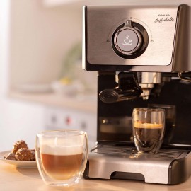 Кофеварка рожкового типа Inhouse Coffeebello ICM1801BK