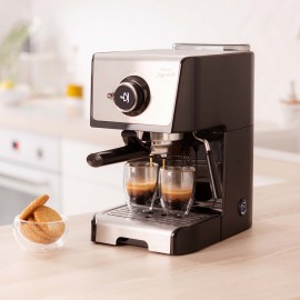 Кофеварка рожкового типа Inhouse Coffeebello ICM1801BK 