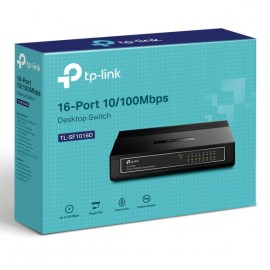 Коммутатор TP-Link TL-SF1016D 16x100Mb неуправляемый